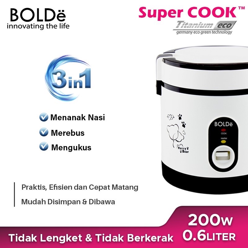 Bolde Super Cook Titanium ECO (DIJAMIN 100% ORI)