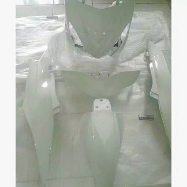 promo Body halus yamaha Mio Soul karbu Putih