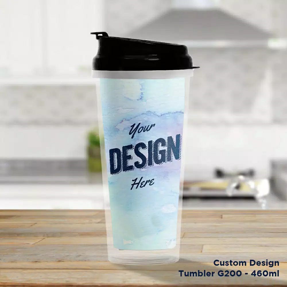 Pusat Mode Tumbler/Tempat Minum Design Custom