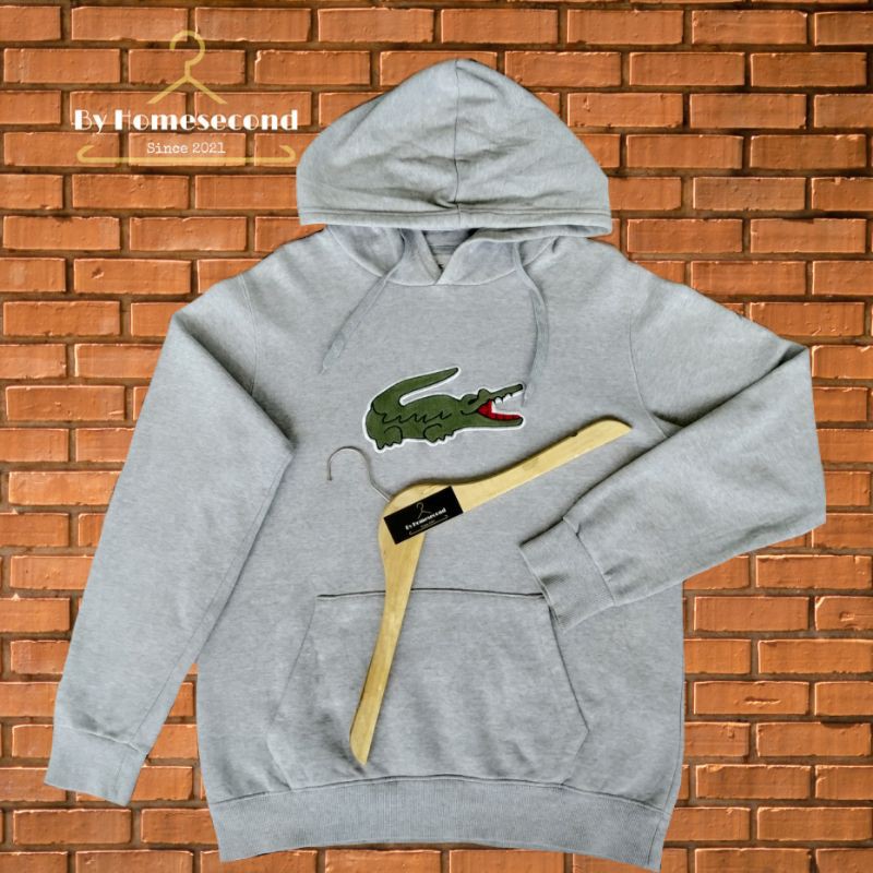 HOODIE LACOSTE ORIGINAL/SECOND/SECOND ORIGINAL/LACOSTE ORIGINAL/JAKET MONJA