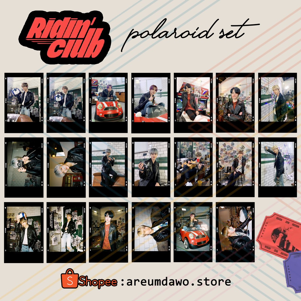 NCT DREAM Ridin Club Polaroid Set