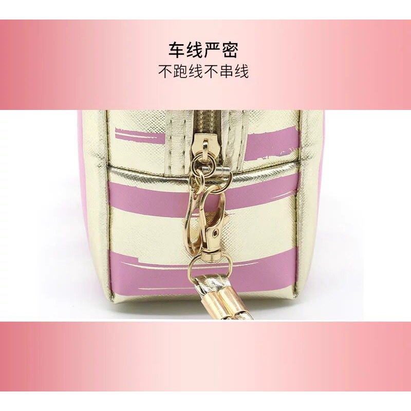 Tas Make Up Tas Kosmetik Tahan Air /Cosmetic Pouch Bag/pouch kosmetik/Tas kosmetik serba guna/dompet kosmetik