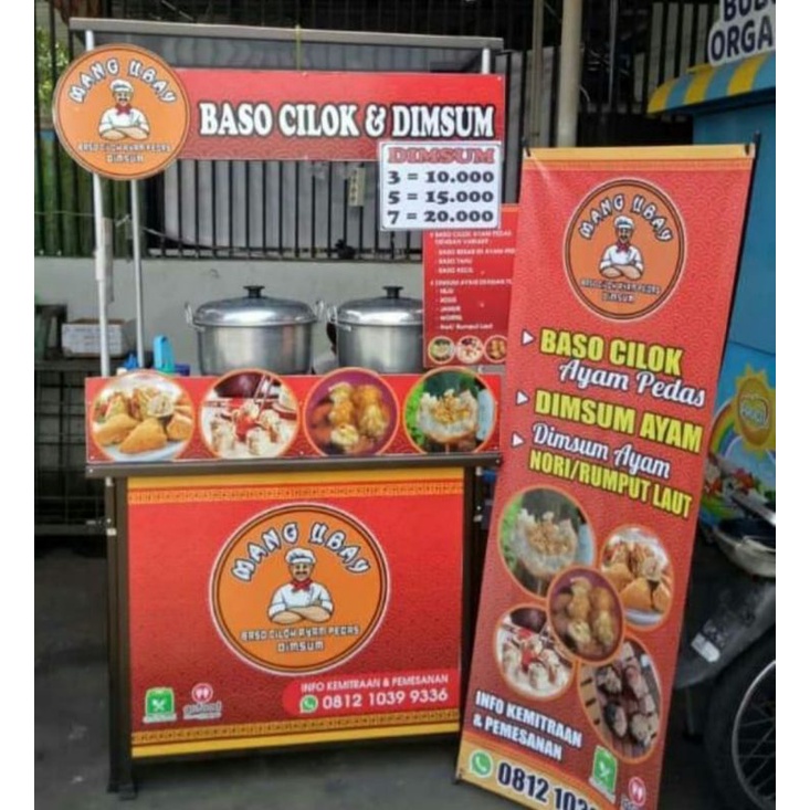 

BONUS XBANNER Booth Portable / Meja Lipat