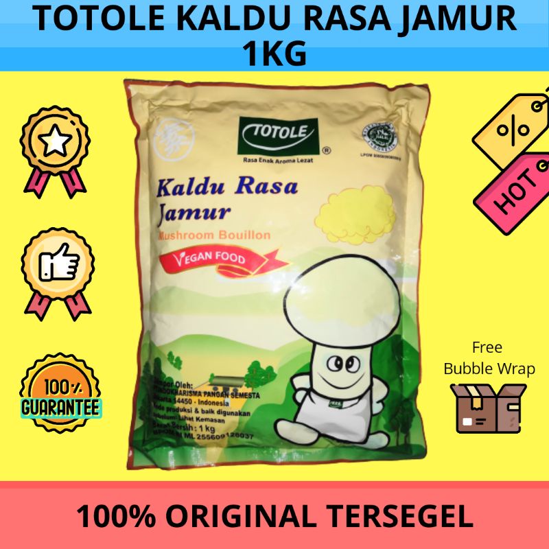 

Totole Kaldu Rasa Jamur 1kg 1000gr 1000gram