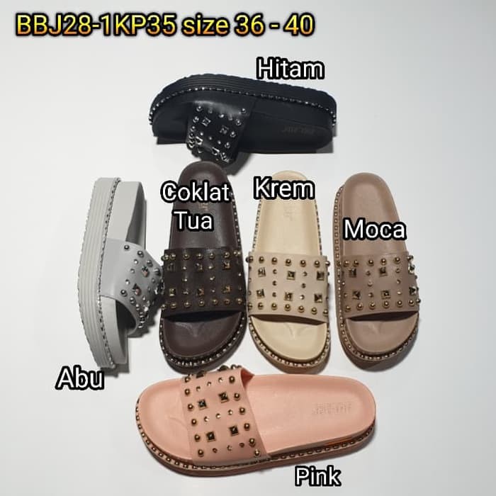 jelly sendal bara bara sandal wanita barabara import bbj281kp35