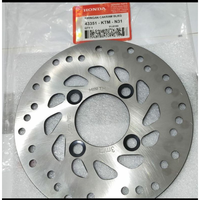 PIRINGAN BELAKANG DISC CAKRAM BELAKANG HONDA SUPRA X 125 BLADE (KTM)