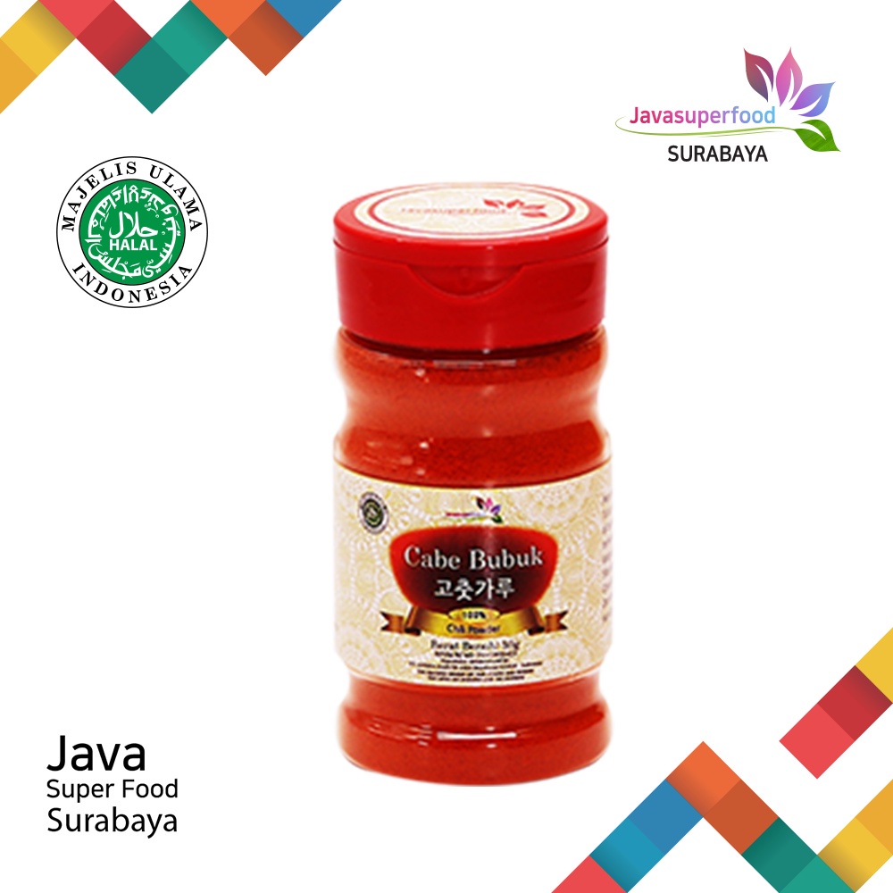 

Java Superfood Gochugaru - Bubuk Cabe Kasar / Chili Powder Kasar 50Gr
