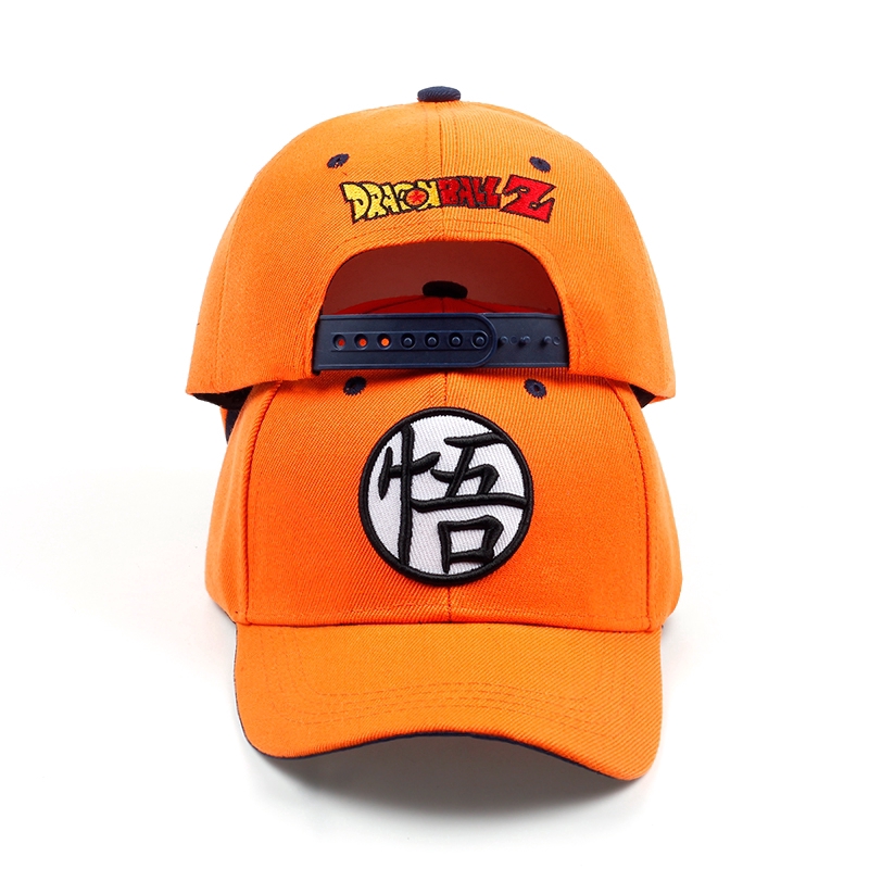 Dragon Ball Z Goku Topi Bisbol Topi untuk Pria Wanita Anime Dragon Ball Adjustable Hip Hop Topi Snapback