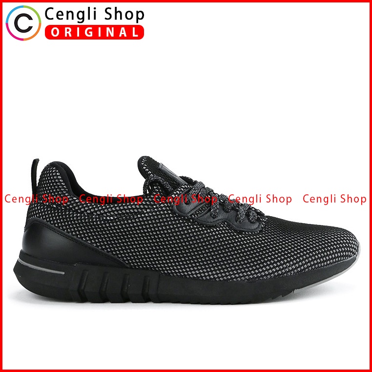 SEPATU PLAYBOY PRIA ORIGINAL SNEAKER CASUAL BRANDED ASLI HITAM PL34