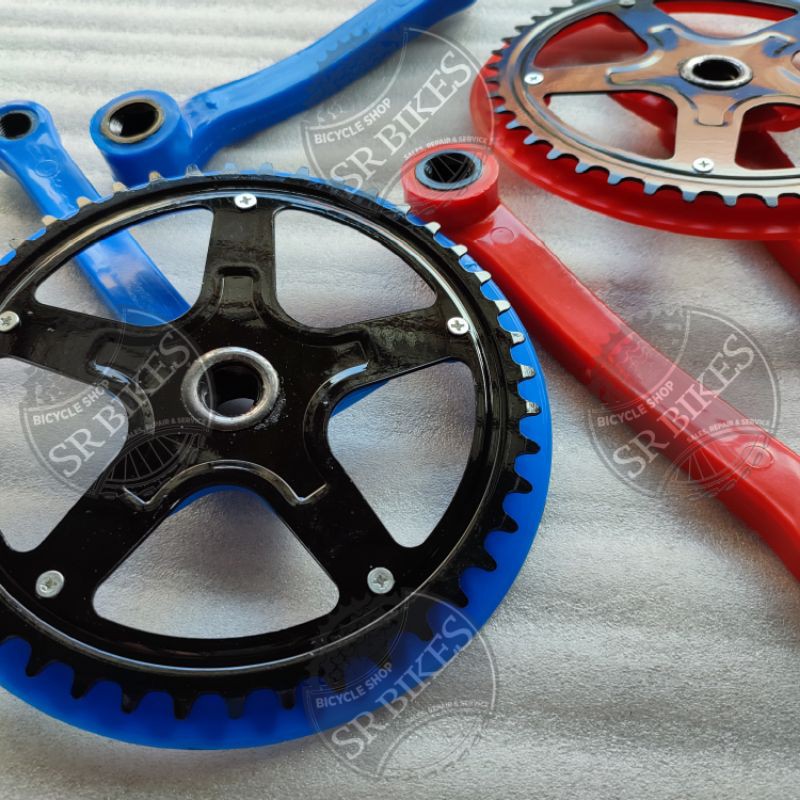 Crank Chainwheel Single 44T / 52T Sepeda Fixie Lipat Minion. EXOTIC