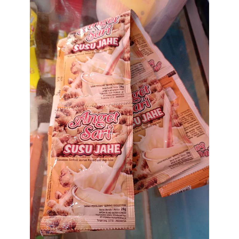 

ANGET SARI SUSU JAHE 1renceng isi 10pcs