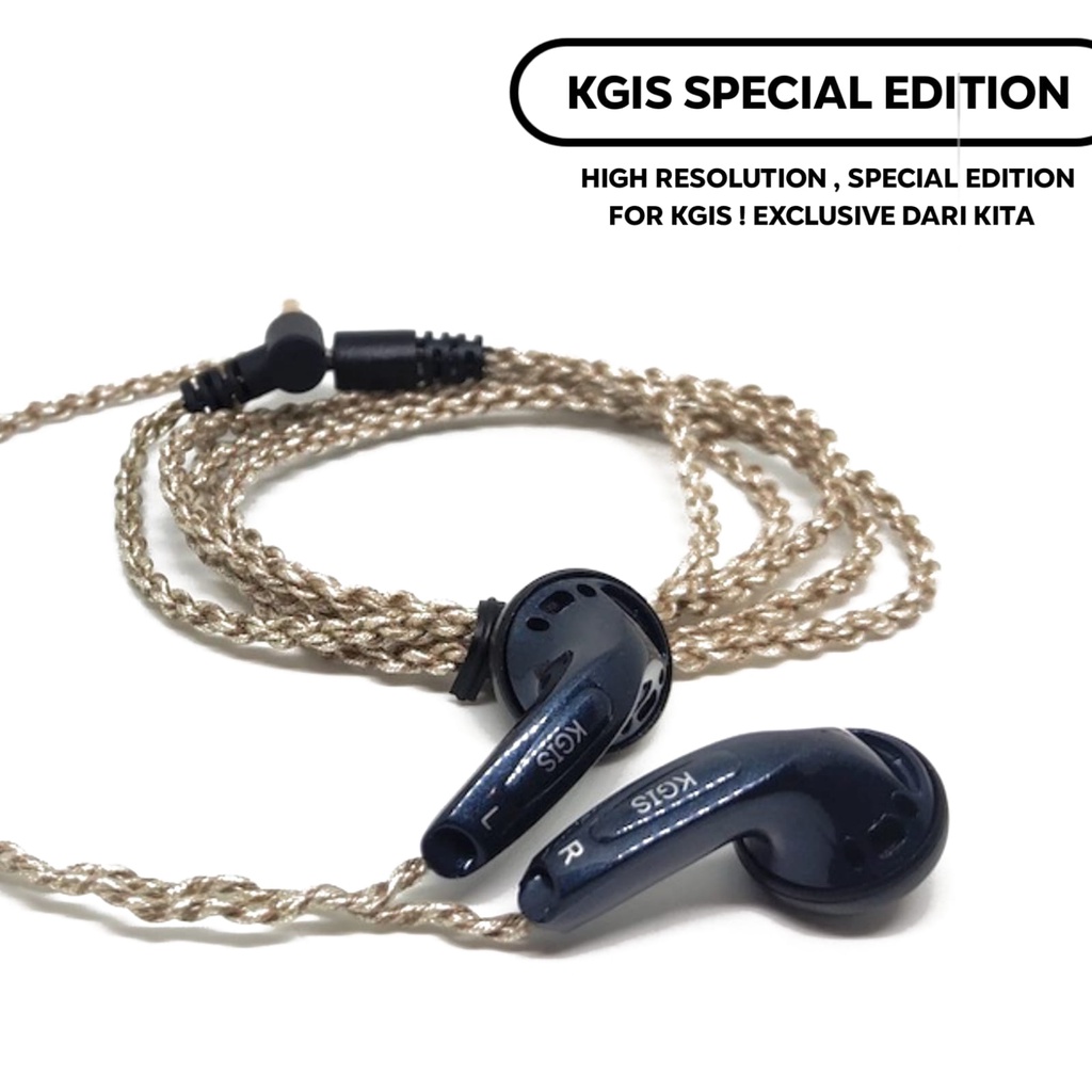 KGIS P5 Pro High Resolution Earphone Deep Bass Smooth Mellow Vocal