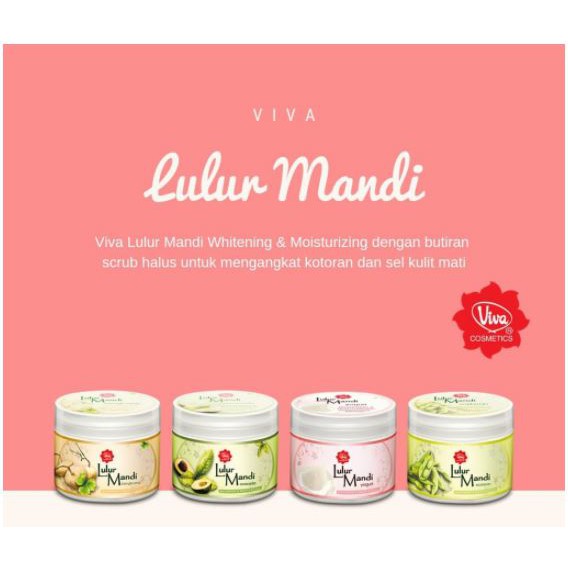 ^ KYRA ^ Viva Lulur Mandi Brightening &amp; Moisturizing - Netto 225 gr