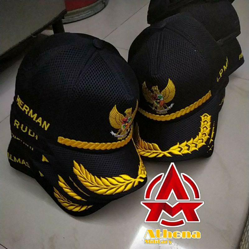 Topi Garuda padi kapas jaring. Kualitas Terbaik