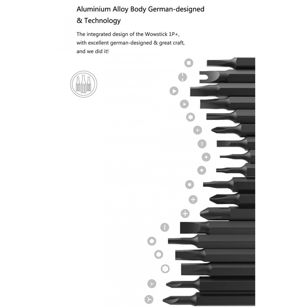 XIAOMI WOWSTICK 1P Plus Electric Screwdriver 19 in 1 Version