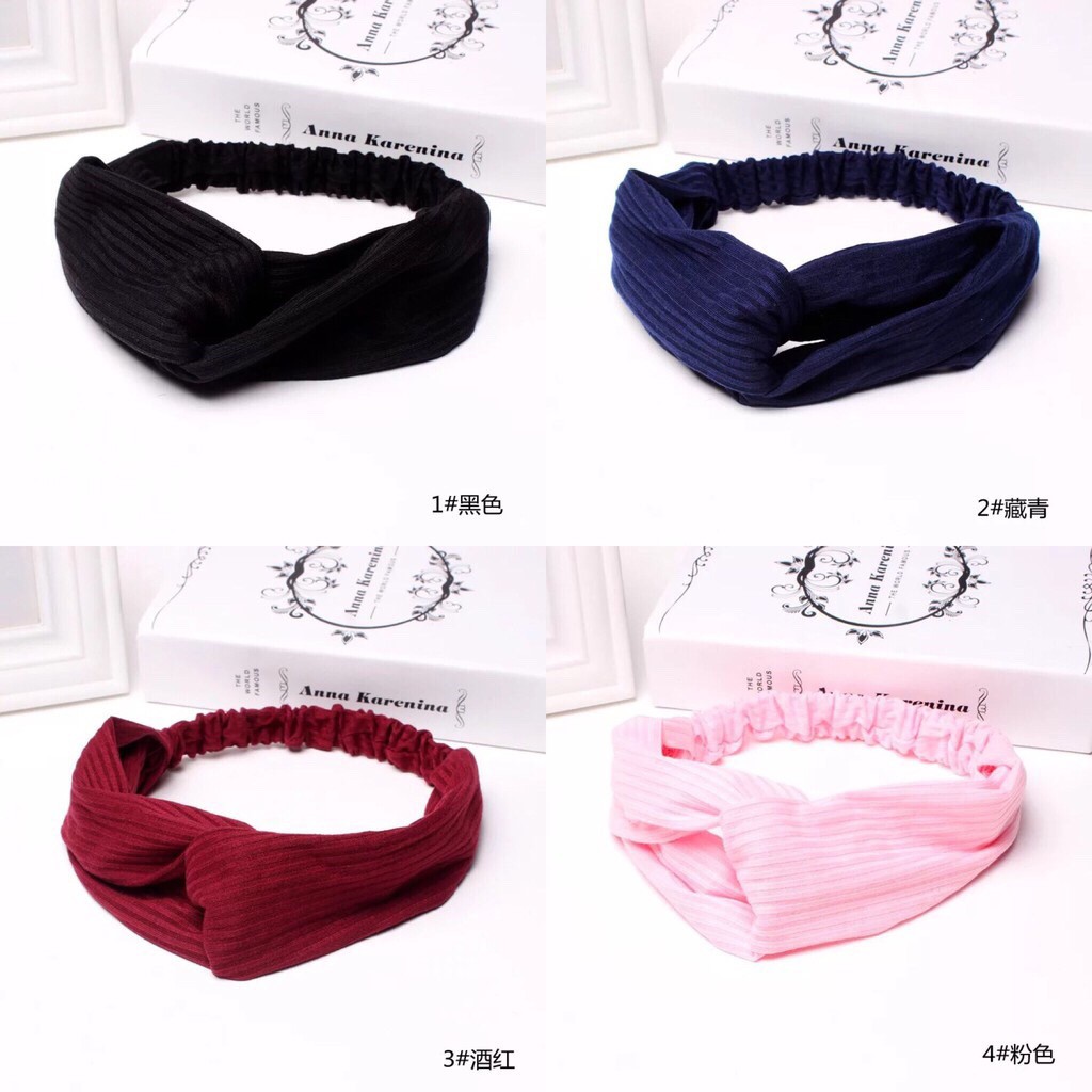 Bando Fashion Import - Bando Bandana HeadBand Simpul Ala Korea - Bando Bandana Korea Import [B01]