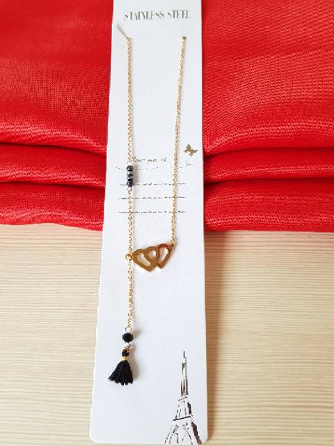 Kalung Fashion Korean Titanium Antikarat Import KS07