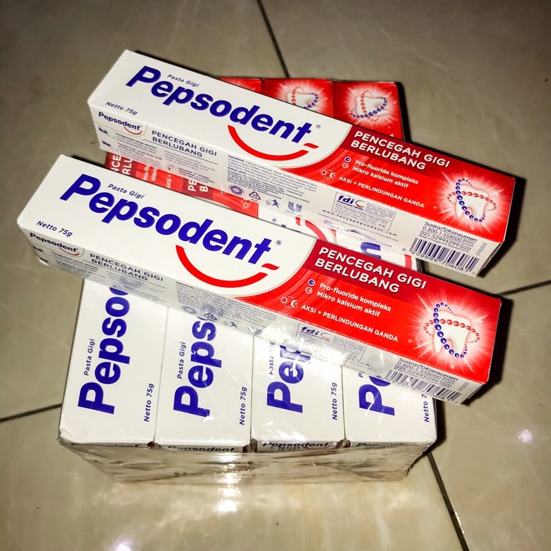 Pepsodent pasta gigi 75gr / pepsodent pasta gigi murah solo