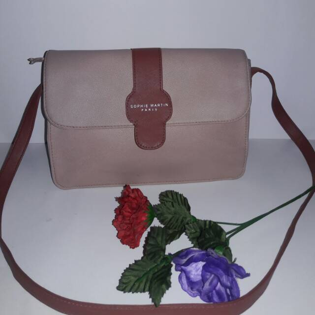 Preloved Sling bag Sophie Morina Pink VGC