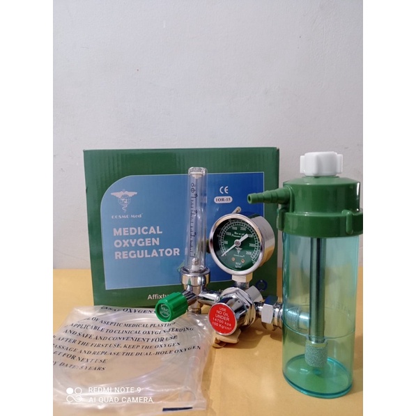 Regulator Oksigen / Oxygen / Untuk Tabung O2 - Cosmomed cosmo alat pernafasan