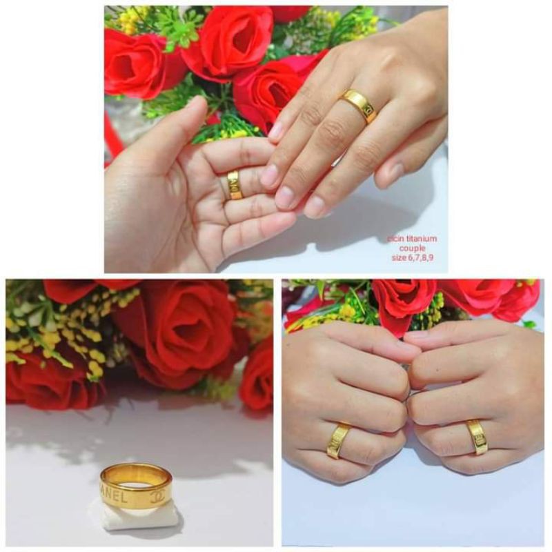 CINCIN COUPLE  TITANIUM CHANEL