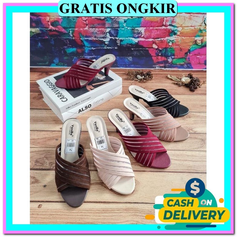 High Heels Pesta Wanita Murah Sandal Hak Tinggi Hils Hills Sendal Kondangan Cewek Haihils Perempuan 