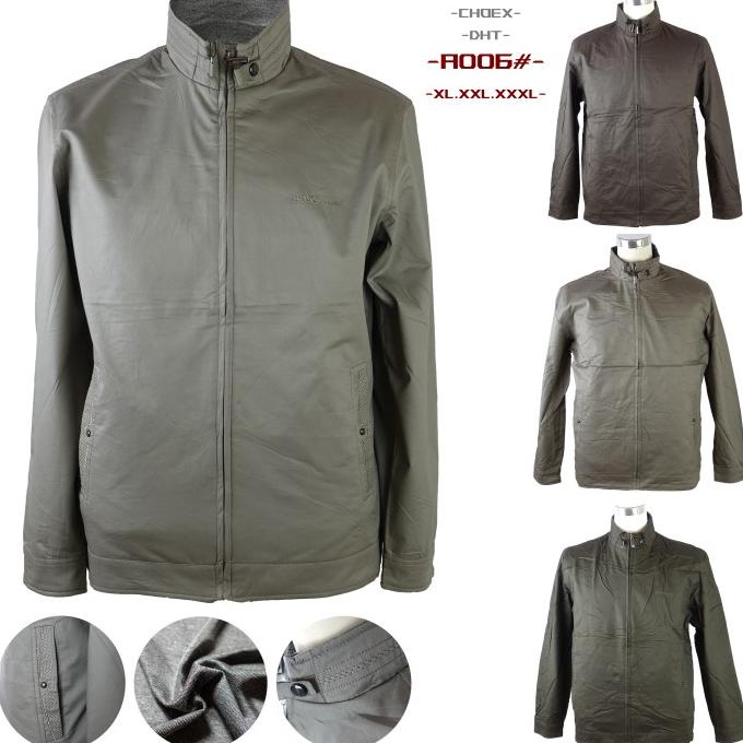 jaket boss classic - Hitam, XXXL