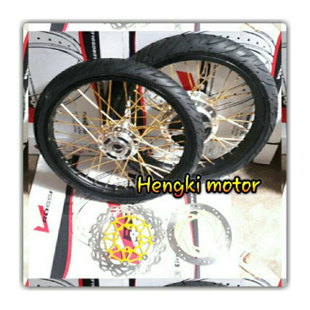 Velg jari jari ninja RR plus ban