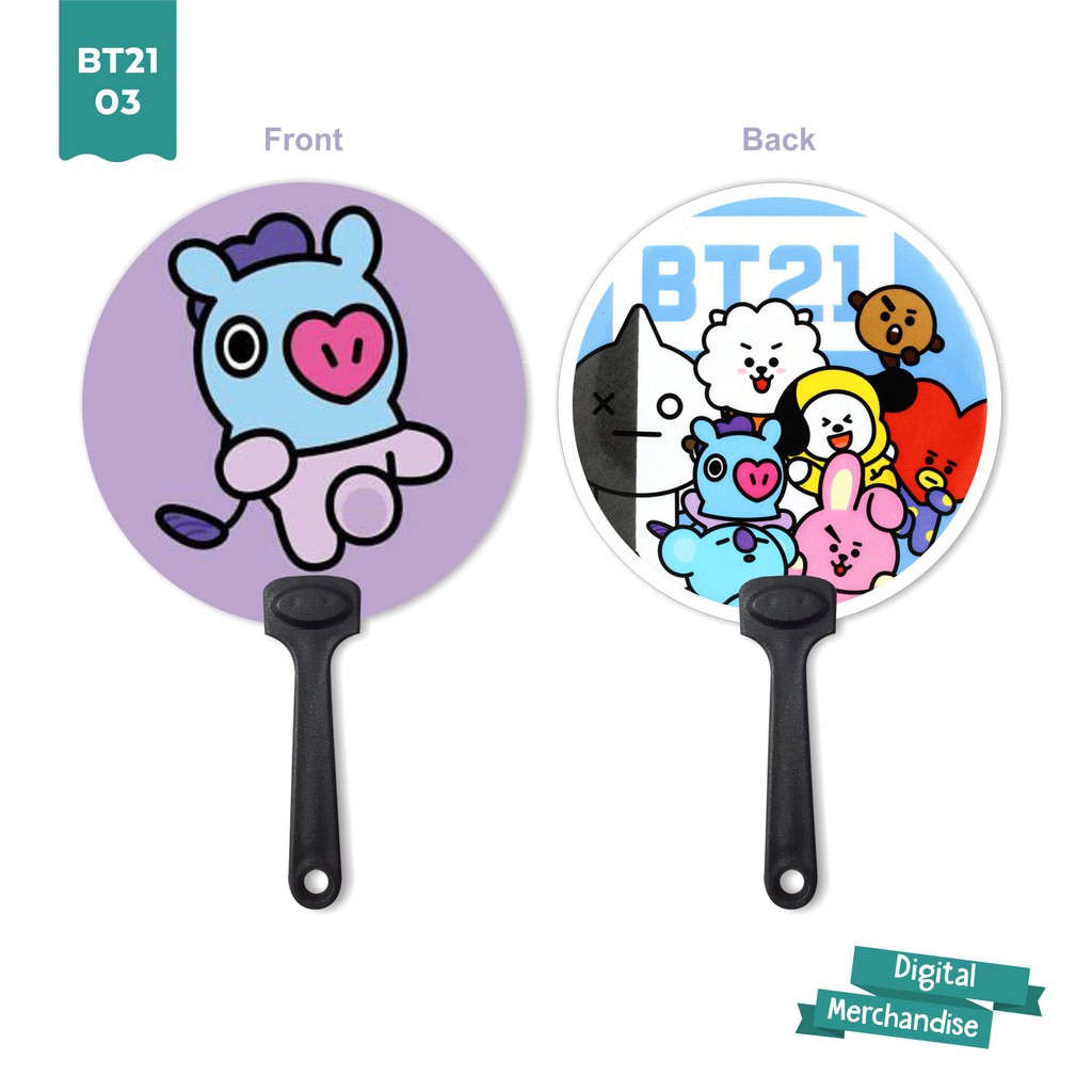 (READY STOCK) KIPAS TANGAN HANDFAN BT21