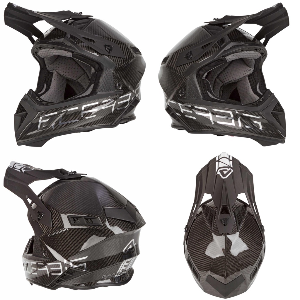 HELM ACERBIS IMPACT STEEL CARBON HELM CROSS ACERBIS
