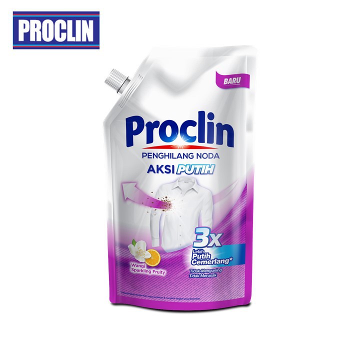 Proclin Aksi Putih Pouch 400 ml