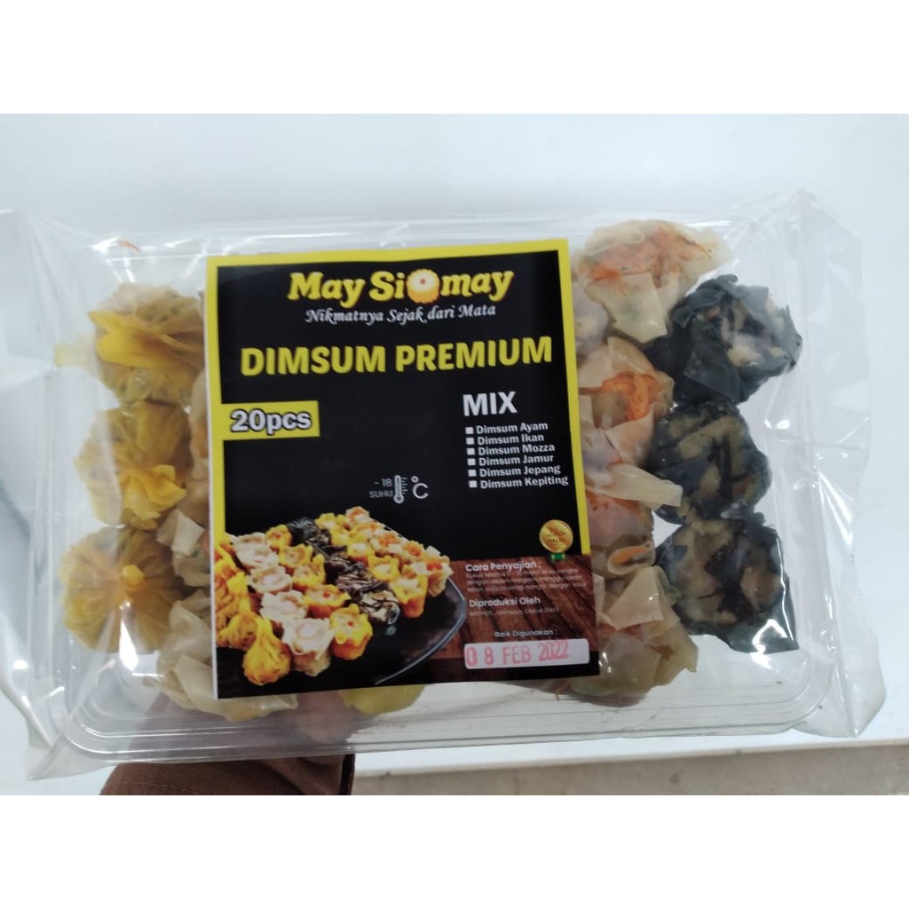 

Dimsum Premium Mix isi 20 - May Siomay