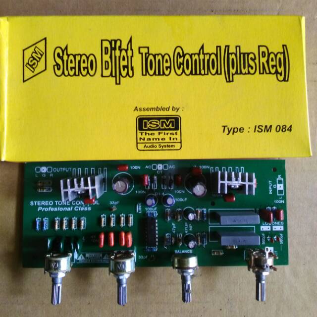 Kit Tone Control BIFET Stereo Plus Regulator