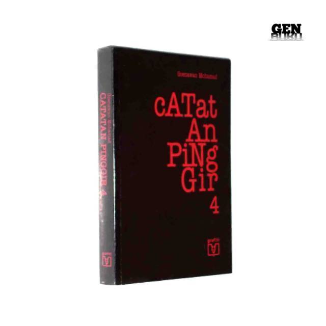 Buku CATATAN PINGGIR jilid 4 by Goenawan Mohamad