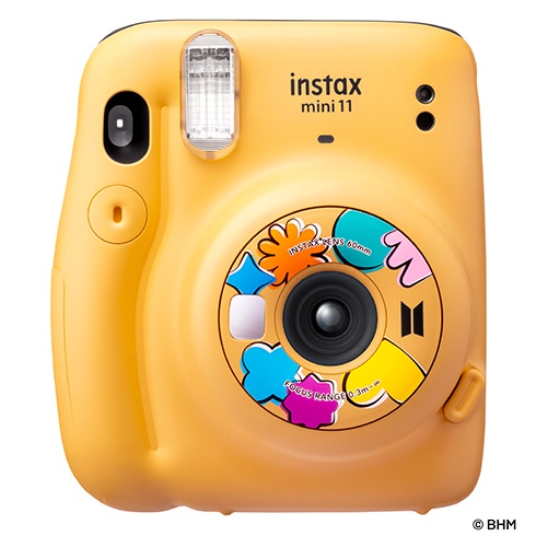 FUJIFILM INSTAX MINI 11 - FUJI INSTAX MINI 11 - INSTAX MINI 11 GARANSI RESMI-Butter version BTS