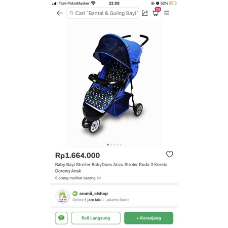 PRELOVE STROLER BABY DOES ANZU