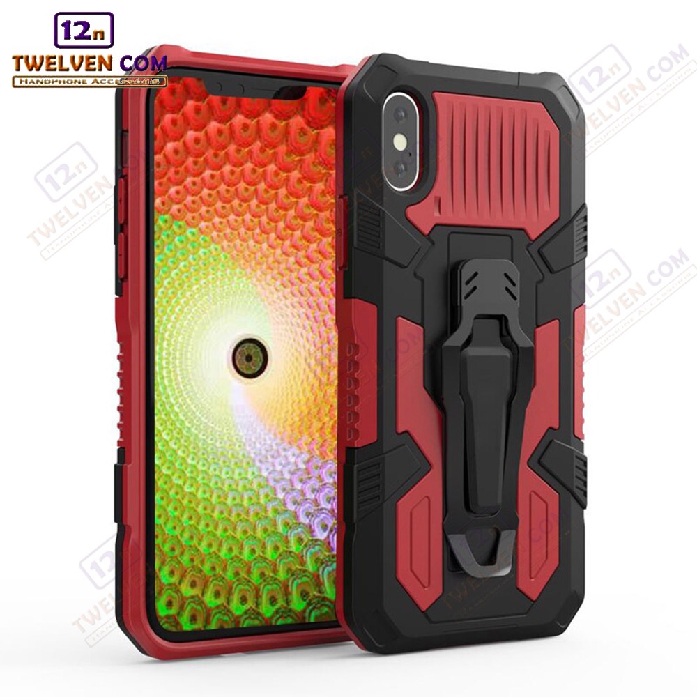 Case Shockproof Xiaomi Redmi Note 6 Pro Armor Hardcase Stand Clip