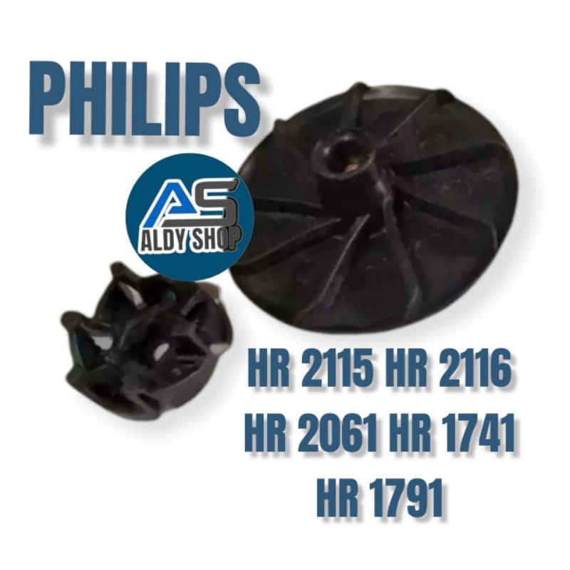 Jual konektor blender Philips cucina / gear plastik blender Philips