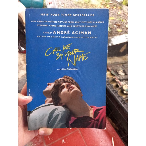 novel preloved call me by your name