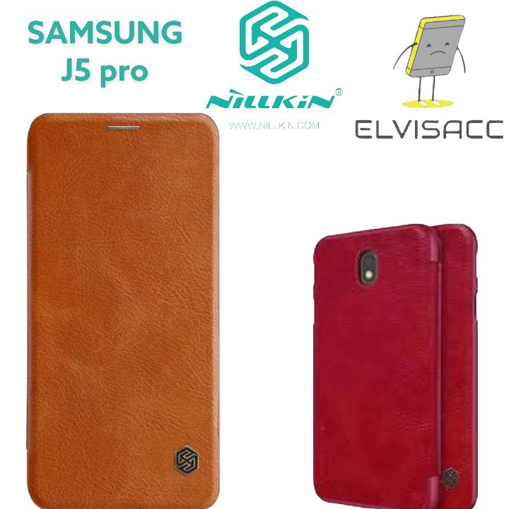 SAMSUNG GALAXY J5 PRO NILLKIN QIN LEATHER CASE ORIGINAL