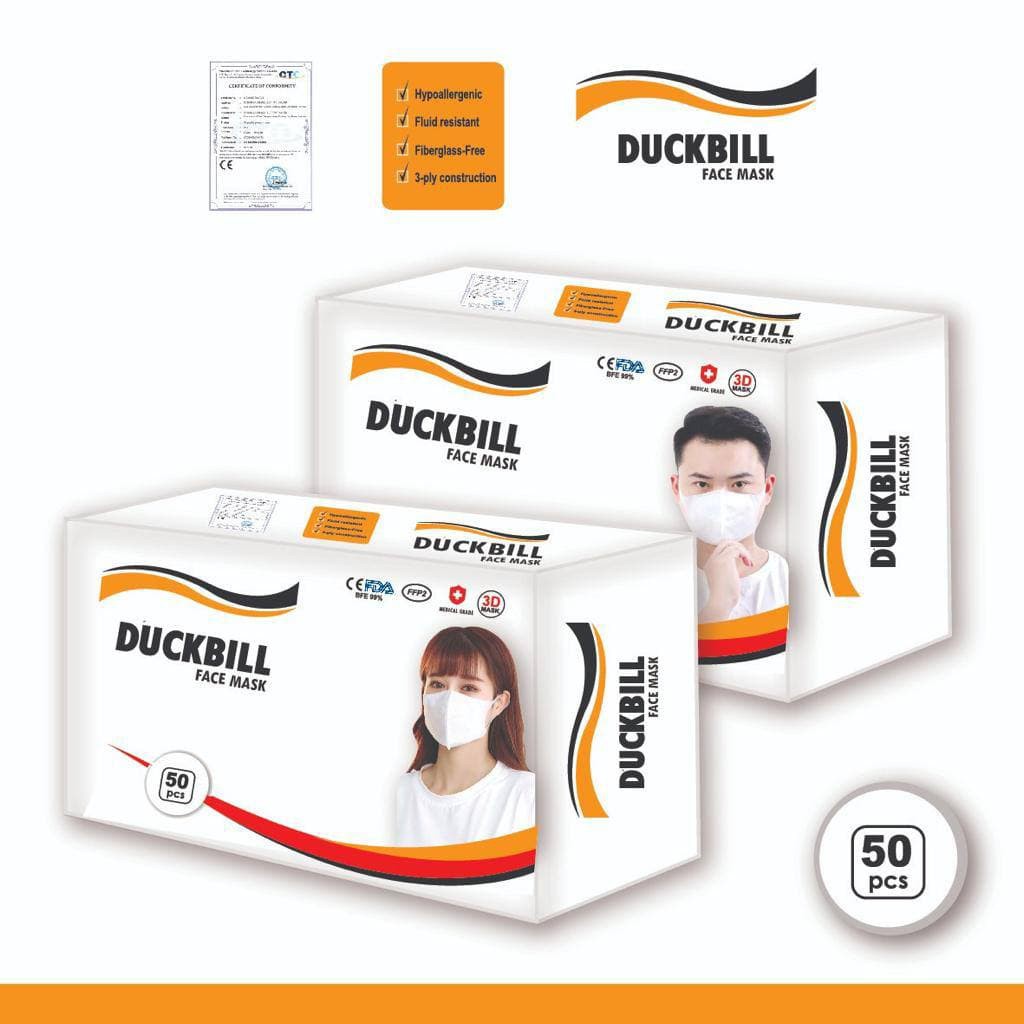 [LOCAL] - Masker Duckbill Dewasa isi 50pcs