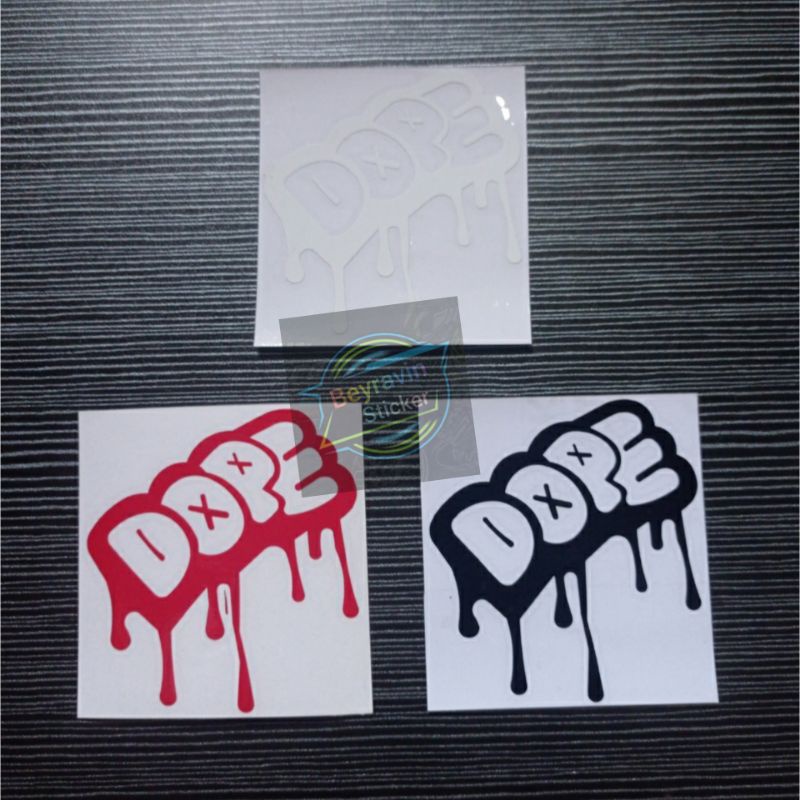 Sticker Dope cutting