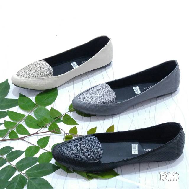 BORNEO SEPATU BB10 FLATSHOES SIMPLE DAN KEREN