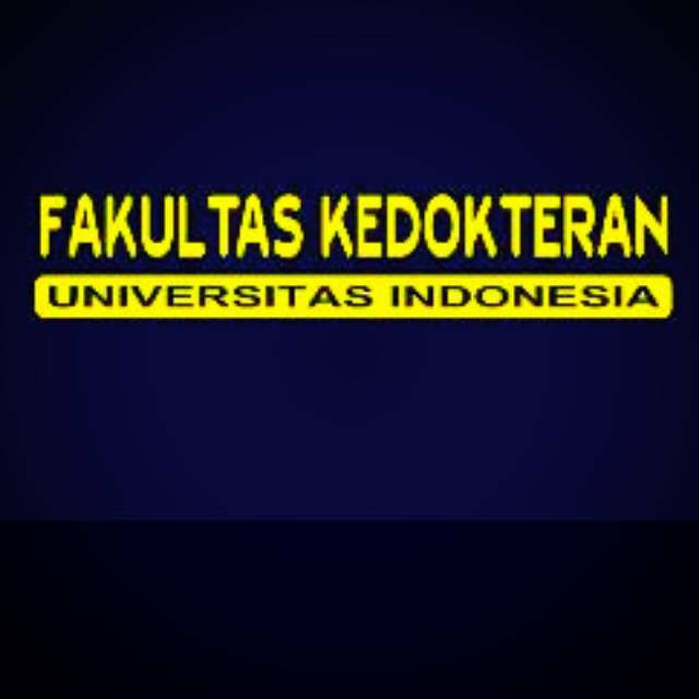 Cutting Sticker Tulisan Kedokteran UI / FKUI / Universitas Indonesia