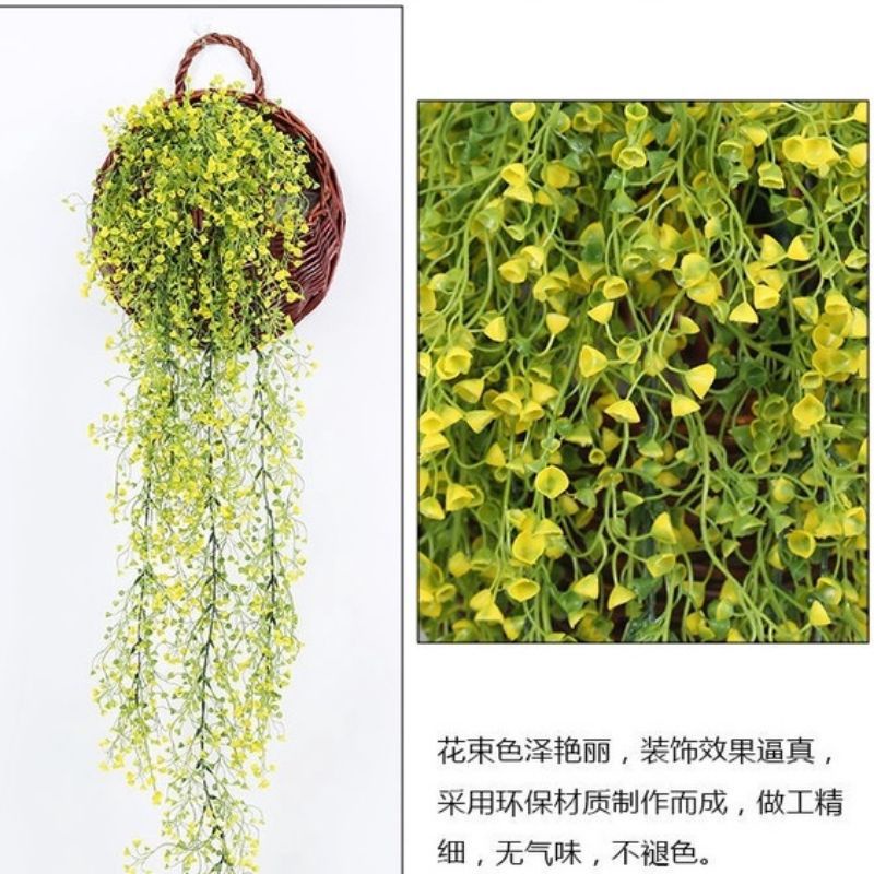 BUNGA GANTUNG / BUNGA HIAS MINIMALIS / bunga dinding hiasan taman teras