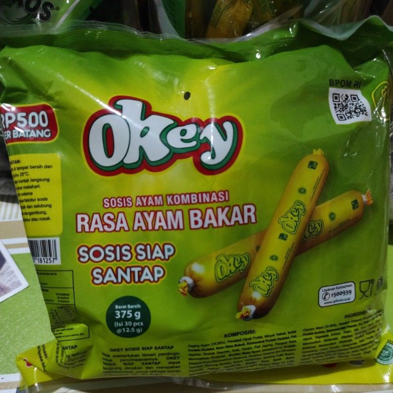 Jual Sosis Okey 500 An Shopee Indonesia