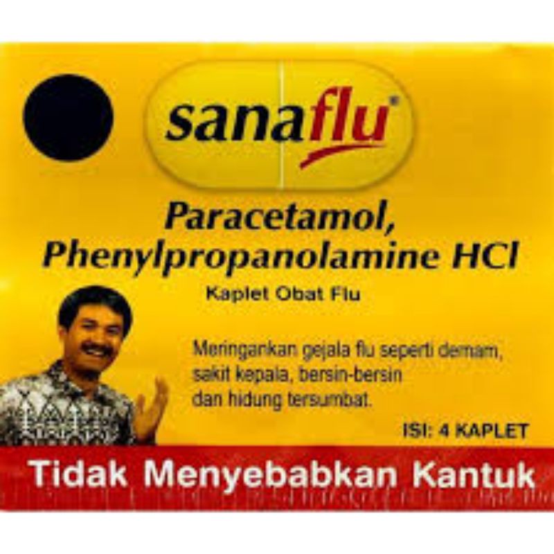 SanaFlu Obat Pilek 4 Kaplet