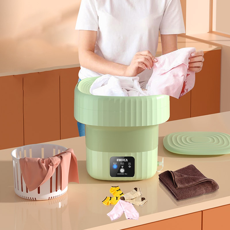 Mesin Cuci Mini Portable Mesin Cuci Lipat Mini Folding Washing Machine Mesin Cuci Kecil KAPASITAS 6L