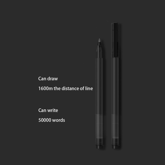 

TULIS-ALAT- XIAOMI GEL PEN 10 PCS - MI HIGH CAPACITY GELPEN (10-PACK) PULPEN PENA - MERAH -ALAT-