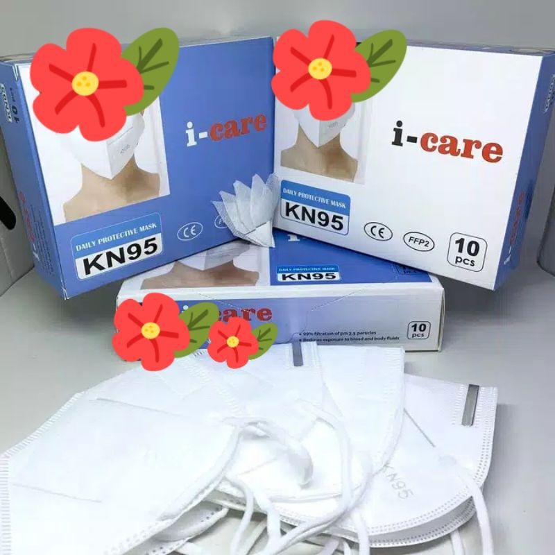 Masker KN95 ORIGINAL Masker KN 95 Asli Masker KN95 Masker K N95 - ICARE